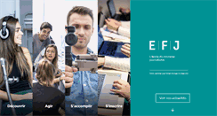 Desktop Screenshot of efj.fr